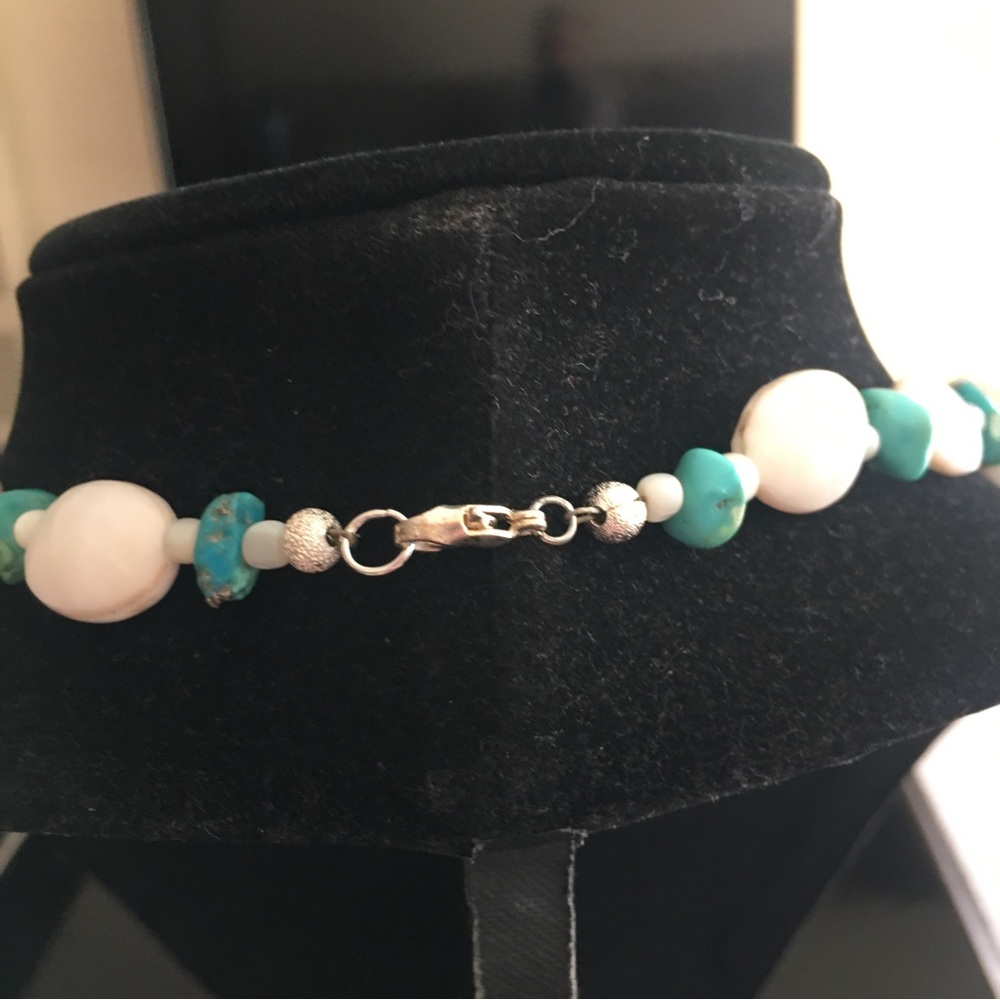 Shell & Turquoise Necklace - Picture 8 of 16